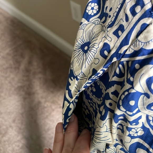 Floral Open Back Midi Dress - Picture 6 of 10